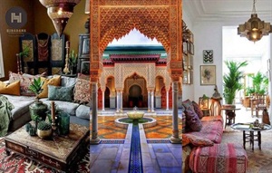 ویژگی های طراحی داخلی به سبک مراکشی