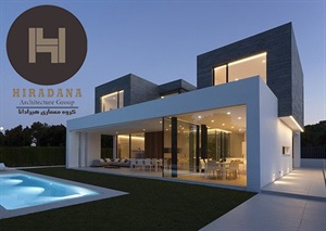 طراحی ویلای دوبلکس