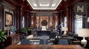 معماری یک ساختمان اداری لوکس