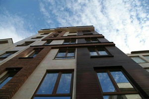 طراحی نمای آجری