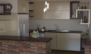 اجرای کابینت مدرن
