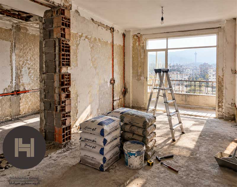 اشتباهات رایج در بازسازی خانه