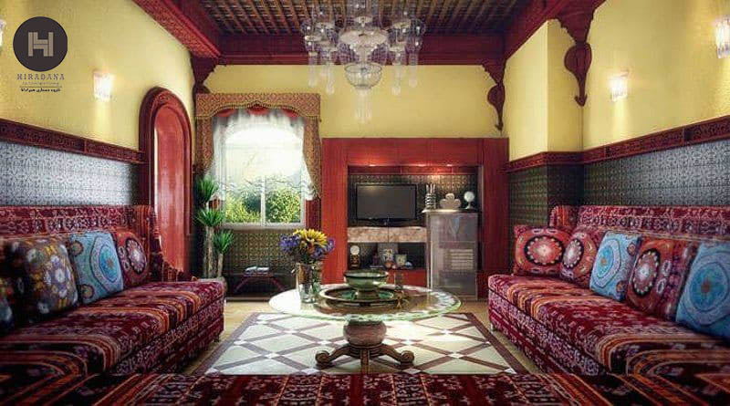 ویژگی های طراحی داخلی به سبک مراکشی