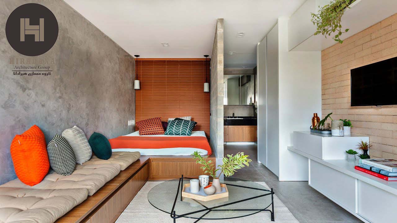 ایده های طراحی داخلی آپارتمان های کوچک