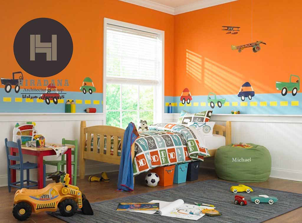 رنگ های مناسب دکوراسیون اتاق کودک