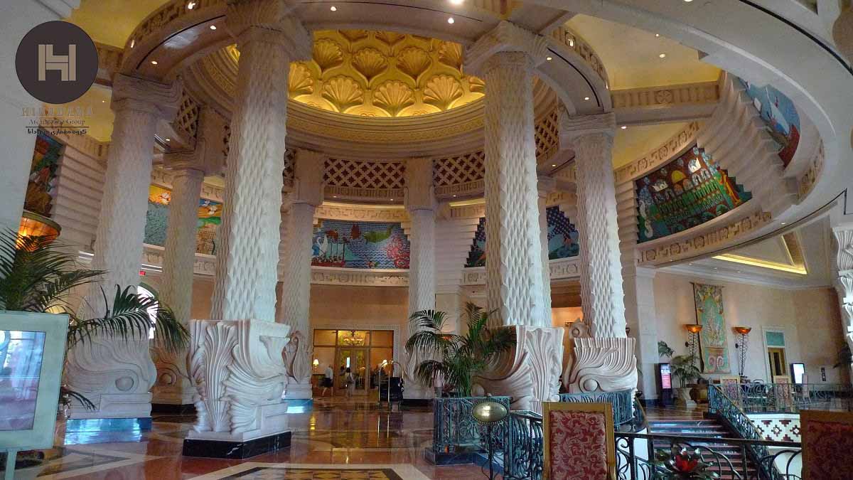 معماری و طراحی هتل آتلانتیس دبی