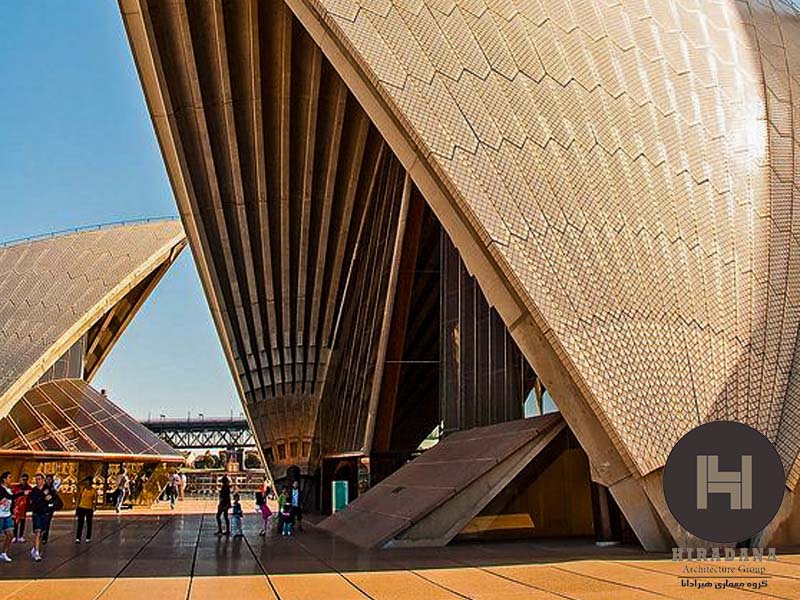 طراحی معماری خانه اپرای سیدنی