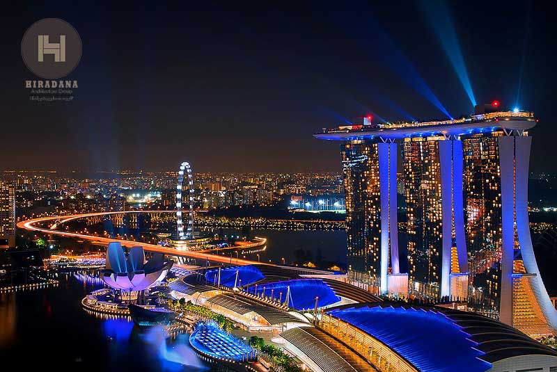 معماری زیبای سنگاپور بهشت معماران