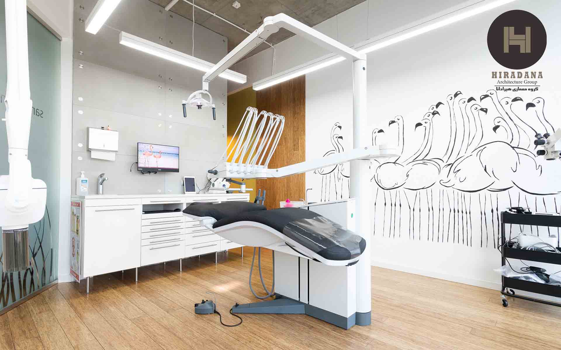 طراحی دکوراسیون مطب دندانپزشکی