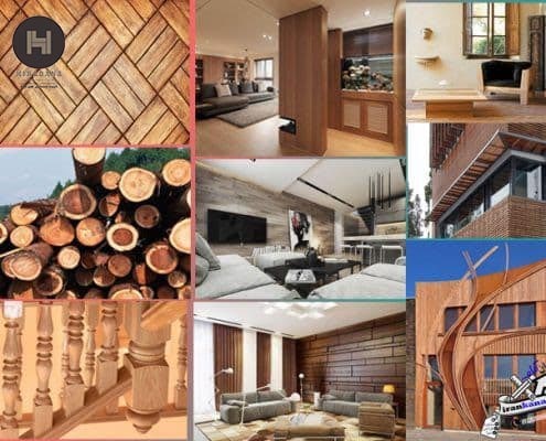 انواع چوب های طبیعی و کاربرد آن در صنعت ساختمان