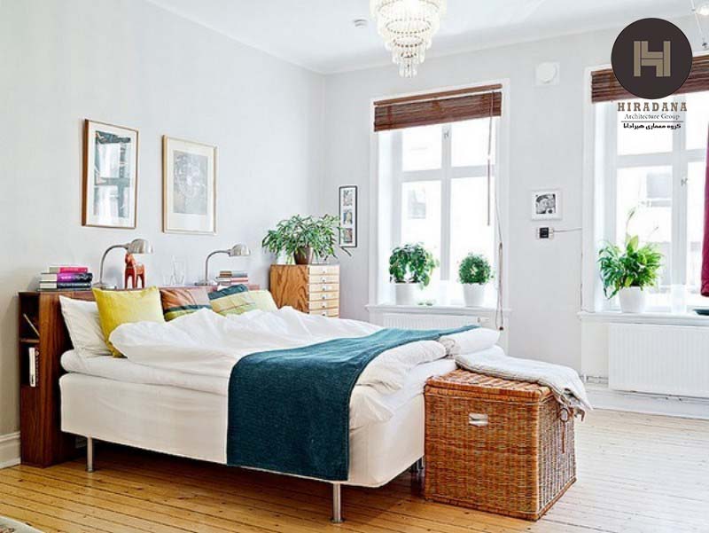 طراحی داخلی اتاق خواب با اصول هفت گانه فنگ شویی
